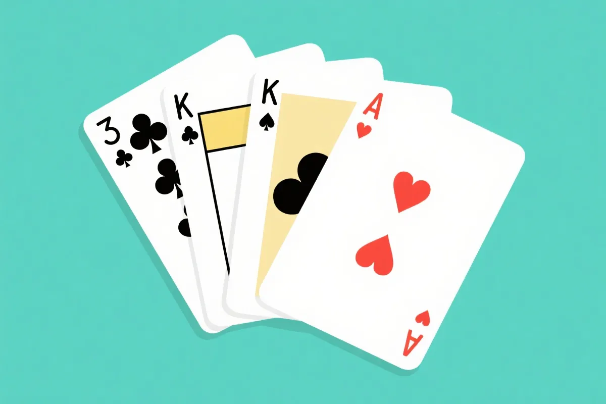 手牌等级示意图